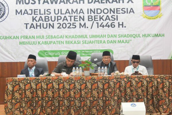 Prof. Dr. KH. Mahmud, M.Si., CSEE., MCE Terpilih sebagai Ketua Umum MUI Kabupaten Bekasi Masa Khidmat 2025-2030