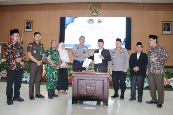MUI Teken Mou dengan Lapas Cikarang  Bangun Ponpes dan Sekolah